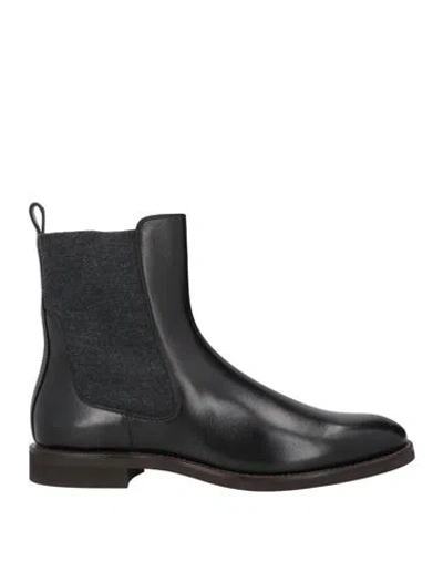 Brunello Cucinelli Woman Ankle Boots Black Size 8 Leather
