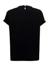 Brunello Cucinelli Embellished Crewneck T-shirt In Black