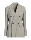 Brunello Cucinelli Double-breasted Blazer In Beige