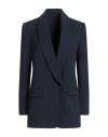 Brunello Cucinelli Single-breasted Cotton-blend Blazer In Blue