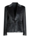 Brunello Cucinelli Woman Blazer Steel Grey Size 10 Viscose In Grey
