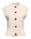 Brunello Cucinelli Woman Cardigan Beige Size M Cashmere In Beige