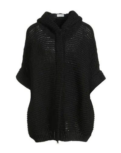 Brunello Cucinelli Woman Cardigan Black Size L Cotton