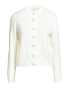 Brunello Cucinelli Woman Cardigan White Size 3xl Cashmere In Neutral