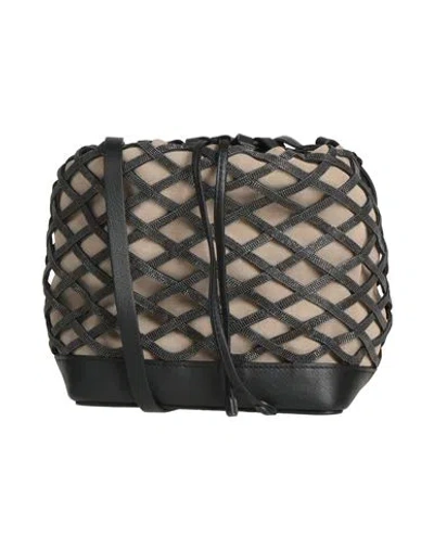 Brunello Cucinelli Woman Cross-body Bag Black Size - Leather