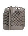 BRUNELLO CUCINELLI BRUNELLO CUCINELLI WOMAN CROSS-BODY BAG TAUPE SIZE - LEATHER