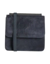 Brunello Cucinelli Woman Cross-body Bag Midnight Blue Size - Soft Leather In Blue