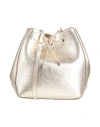 Brunello Cucinelli Woman Cross-body Bag Platinum Size - Leather In Gray