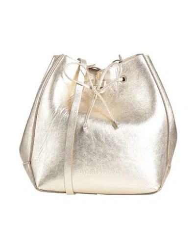 Brunello Cucinelli Woman Cross-body Bag Platinum Size - Leather In Gray