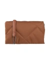 Brunello Cucinelli Woman Cross-body Bag Tan Size - Textile Fibers In Brown