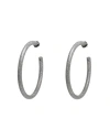 Brunello Cucinelli Woman Earrings Lead Size - 925/1000 Silver In Grey