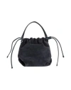 Brunello Cucinelli Woman Handbag Midnight Blue Size - Leather, Brass In Blue