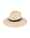 Brunello Cucinelli Woman Hat Beige Size L Straw In Sand
