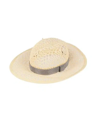Brunello Cucinelli Woman Hat Beige Size S Viscose In Brown