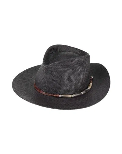 Brunello Cucinelli Woman Hat Black Size S Straw