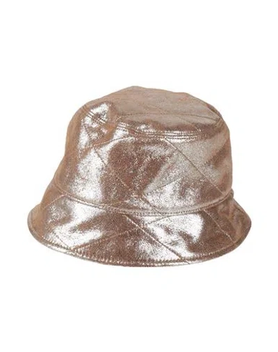 Brunello Cucinelli Woman Hat Blush Size S Leather