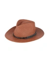 Brunello Cucinelli Woman Hat Brown Size L Straw