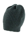Brunello Cucinelli Woman Hat Dark Green Size M Cashmere, Silk