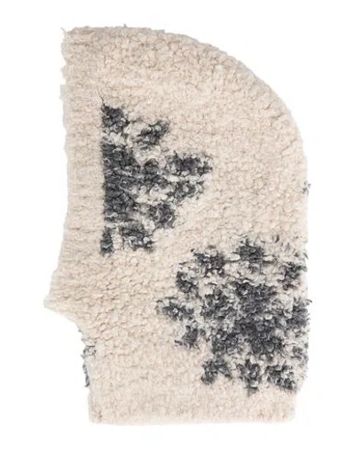 Brunello Cucinelli Woman Hat Ivory Size M Cashmere, Polyamide In White