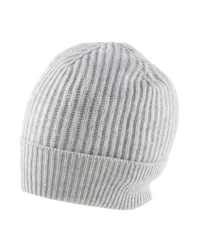 Brunello Cucinelli Woman Hat Light Grey Size L Cashmere