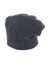 Brunello Cucinelli Woman Hat Navy Blue Size S Cashmere, Silk