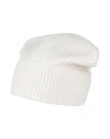 Brunello Cucinelli Woman Hat Off White Size L Cashmere