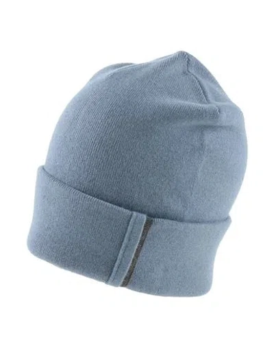 Brunello Cucinelli Woman Hat Pastel Blue Size M Cashmere
