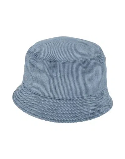 Brunello Cucinelli Woman Hat Slate Blue Size L Viscose