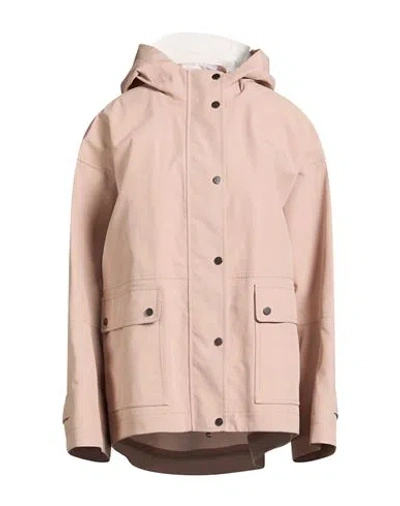 Brunello Cucinelli Woman Jacket Blush Size 12 Cotton In Pink