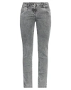 Brunello Cucinelli Woman Jeans Black Size 8 Cotton, Elastane, Leather