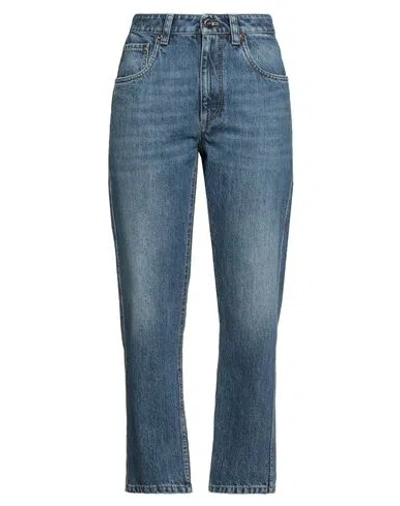 Brunello Cucinelli Woman Jeans Blue Size 4 Cotton