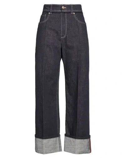 Brunello Cucinelli Woman Jeans Blue Size 8 Cotton