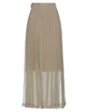 Brunello Cucinelli Long Skirts In Beige