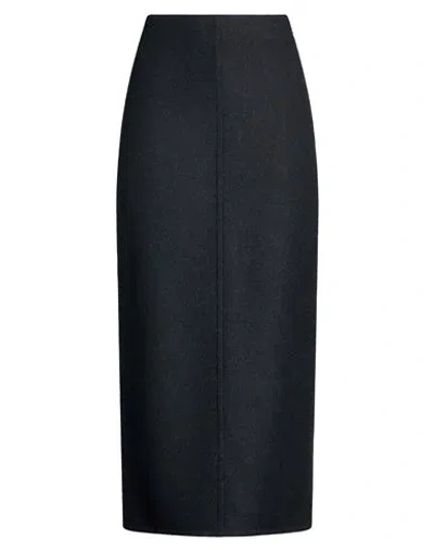Brunello Cucinelli Woman Maxi Skirt Midnight Blue Size 4 Virgin Wool