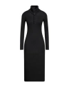 Brunello Cucinelli Cashmere And Silk-blend Midi Dress In Black