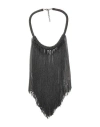 Brunello Cucinelli Woman Necklace Charcoal Size - Metal In Grey
