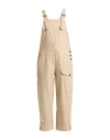 Brunello Cucinelli Woman Overalls Beige Size M Linen, Cotton In Neutral