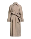 Brunello Cucinelli Woman Overcoat & Trench Coat Beige Size 6 Polyamide, Ecobrass In Neutral
