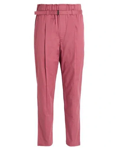 Brunello Cucinelli Woman Pants Antique Rose Size 6 Cotton, Elastane In Purple