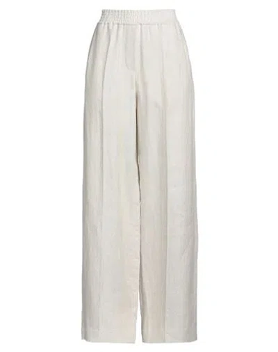 Brunello Cucinelli Woman Pants Beige Size 10 Linen