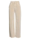 Brunello Cucinelli Woman Pants Beige Size 12 Cotton In Neutral