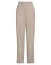 Brunello Cucinelli Woman Pants Beige Size 12 Virgin Wool, Viscose In Neutral