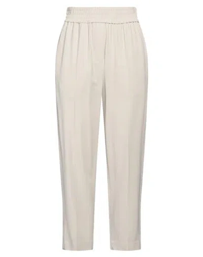 Brunello Cucinelli Woman Pants Beige Size 4 Viscose, Virgin Wool