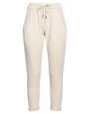 Brunello Cucinelli Cotton And Silk Blend Joggers In White