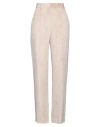 Brunello Cucinelli Woman Pants Beige Size 6 Viscose In Beige