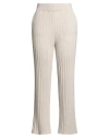 Brunello Cucinelli Woman Pants Beige Size M Cashmere In Gray