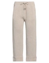 Brunello Cucinelli Woman Pants Beige Size M Cotton, Polyester In Beige