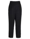 Brunello Cucinelli Woman Pants Black Size 0 Viscose, Virgin Wool, Ecobrass In Blue