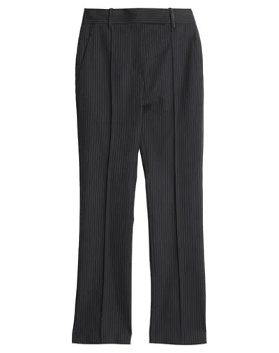 Brunello Cucinelli Woman Pants Black Size 8 Virgin Wool, Elastane, Paper