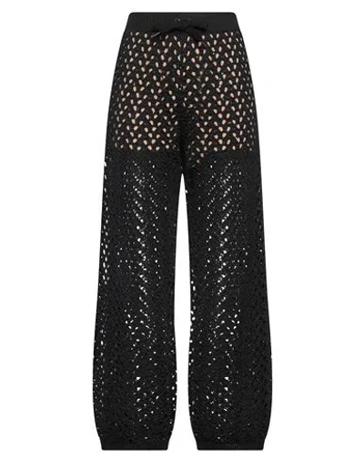 Brunello Cucinelli Woman Pants Black Size L Cotton, Linen, Silk